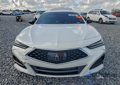 2021 Acura Tlx из США, поврежденный, VIN 19UUB5F35MA013208